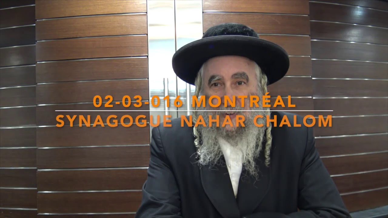 Conférence Nahar Chalom Montréal, Rav Avraham Ifrah
