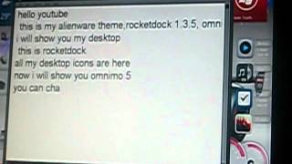 Omnimo 5 with Rocketdock and Alienguise