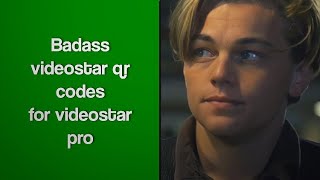 Badass Videostar qr codes | twinzle