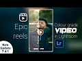Colour grade videos😱 in Lightroom mobile | Make epic reels🥰 in one click |lightroom new update 7.4.1