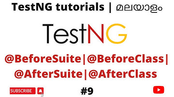 @BeforeSuite | @BeforeClass | @AfterSuite | @AfterClass | TestNG Tutorials for Beginners | #9