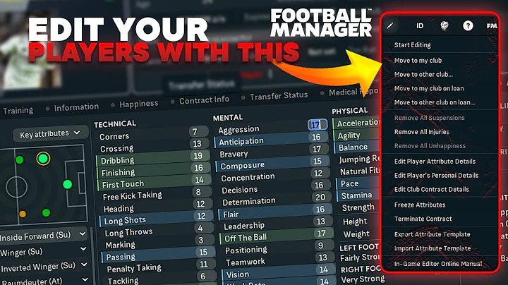 FREE In-Game Editor : Edit Players in Football Manager | No Purchase Needed