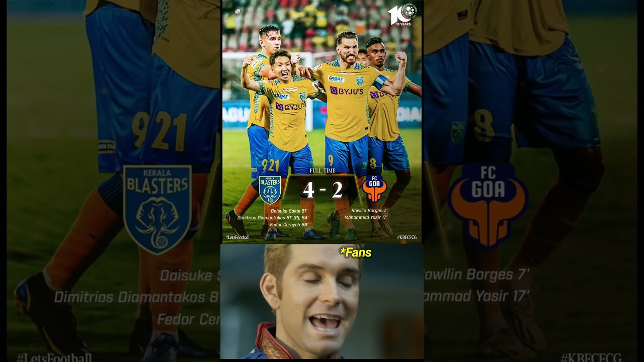 Wow..That Comeback💥🤩Keralablasters | KBFC 