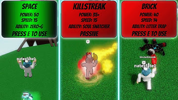 How to Properly use Space, Killstreak, and Brick - Roblox Slap Battles