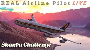 The Skardu Challenge | Real Airbus Captain | Flying an A340 in the Mountains #msfs2024 #airbus #a340