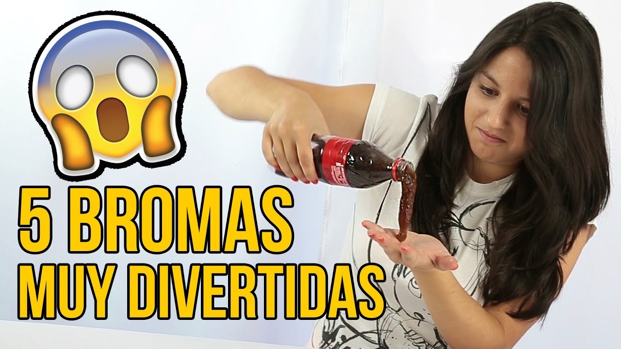 zorro nitrógeno presentar 5 BROMAS muy divertidas para hacer a tus amigos ¡BROMAS FÁCILES! - YouTube