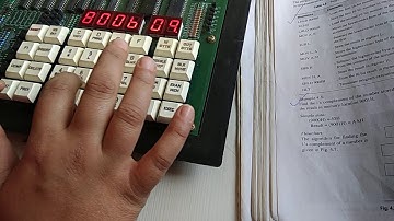 SRIST_ETCE_4TH SEM_Exp 4:Subtraction of two 16 bit numbers in 8085