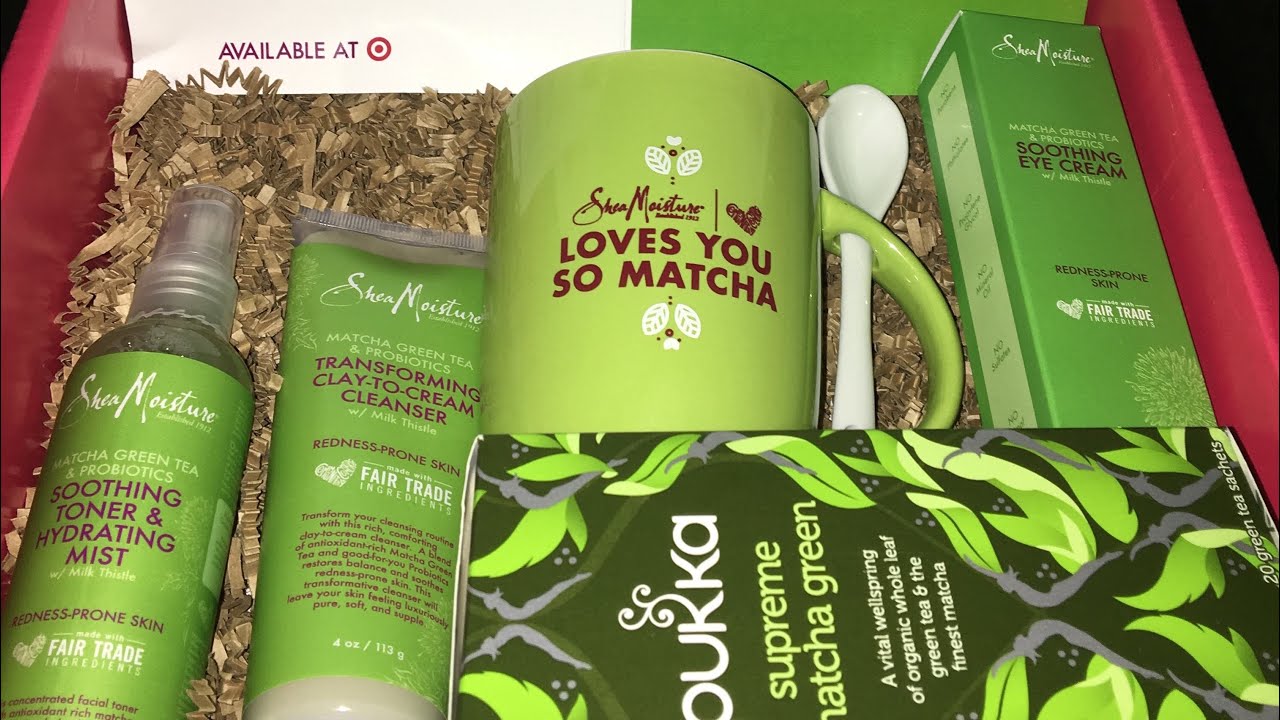 shea moisture matcha green tea moisturizer