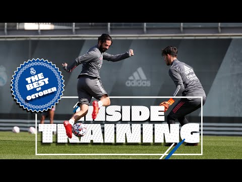 🔝 INSIDE TRAINING | Best of Real Madrid training sessions during October!