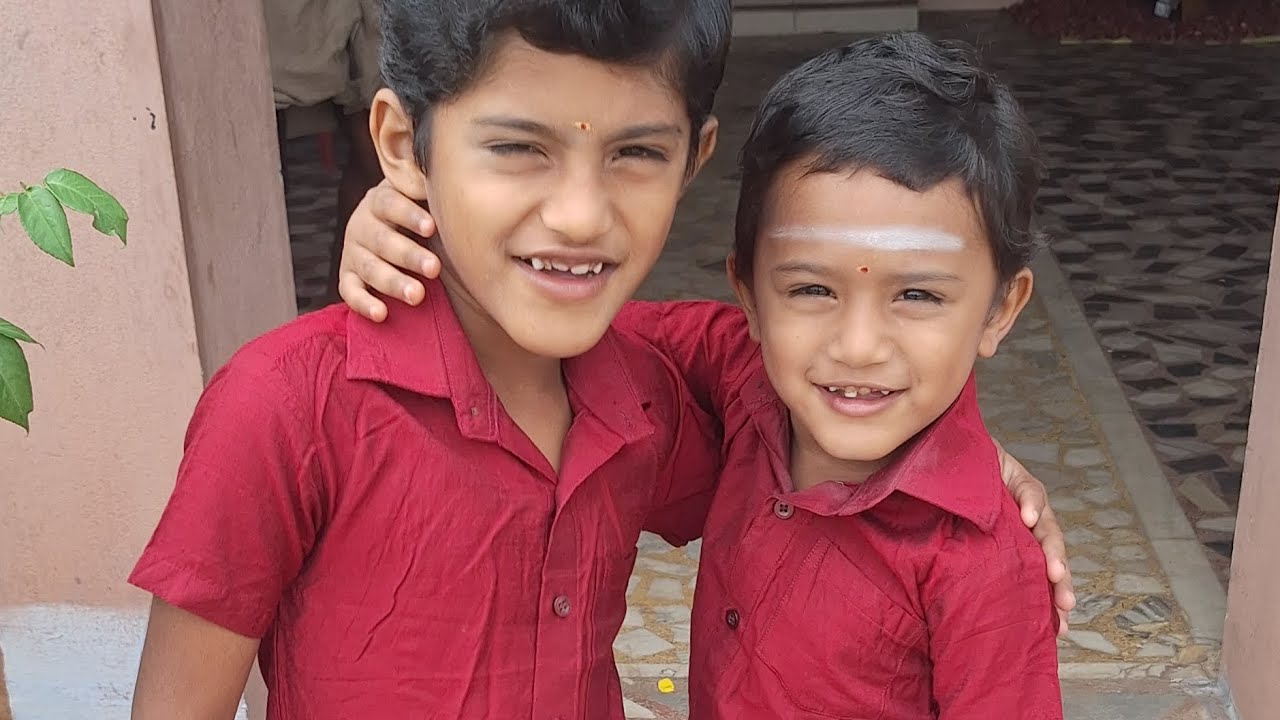 ஜனவரி 15 2026 தம்பி ஸ்கூல்ல பொங்கல் கொண்டாட்டத்துக்கு ரெடி ஆயிட்டாங்க