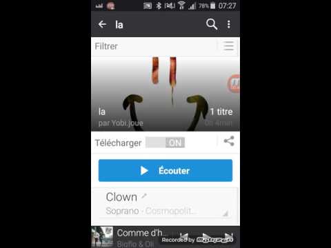 Deezer pour de la musique dans resau