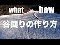 実践ベースの谷回りの作り方。