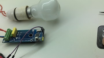 AC LAMP ON-OFF USING IR REMOTE