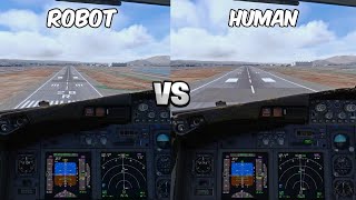 Autopilot vs. Human: Who Lands Better in a Boeing 737-800