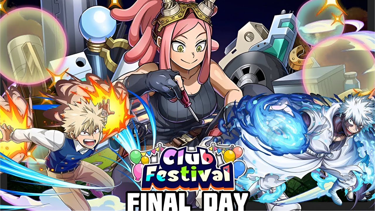 MY HERO ACADEMIA ULTRA IMPACT 9TH CLUB FESTIVAL FINAL DAY GET ME OUT OF HERE 