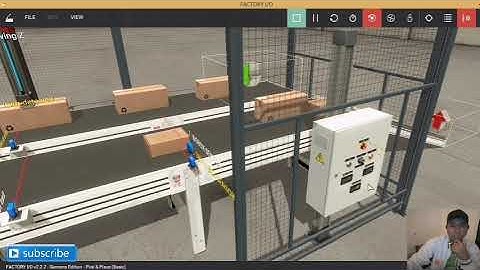 PICK & PLACE BASIC EXERCISE FACTORY IO WITH TIA PORTAL