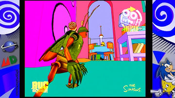 Unreleased The Simpsons: Bug Squad | SEGA Dreamcast Demo