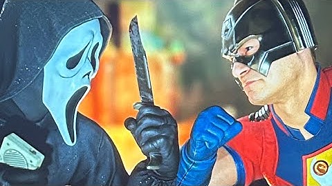 Mortal Kombat 1: Ghostface (Scream) VS Peacemaker (John Cena) (Max) All Intro Dialogue (DLC)