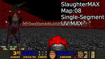 SlaughterMAX Map 08 "Dang!" UV MAX [DOOM II]