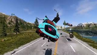 Cars Vs Huge Pothole 🚗 #17 beamNg Drive Crashes