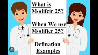 What is Modifier 25/ When We use Modifier 25 Hindi-Urdu