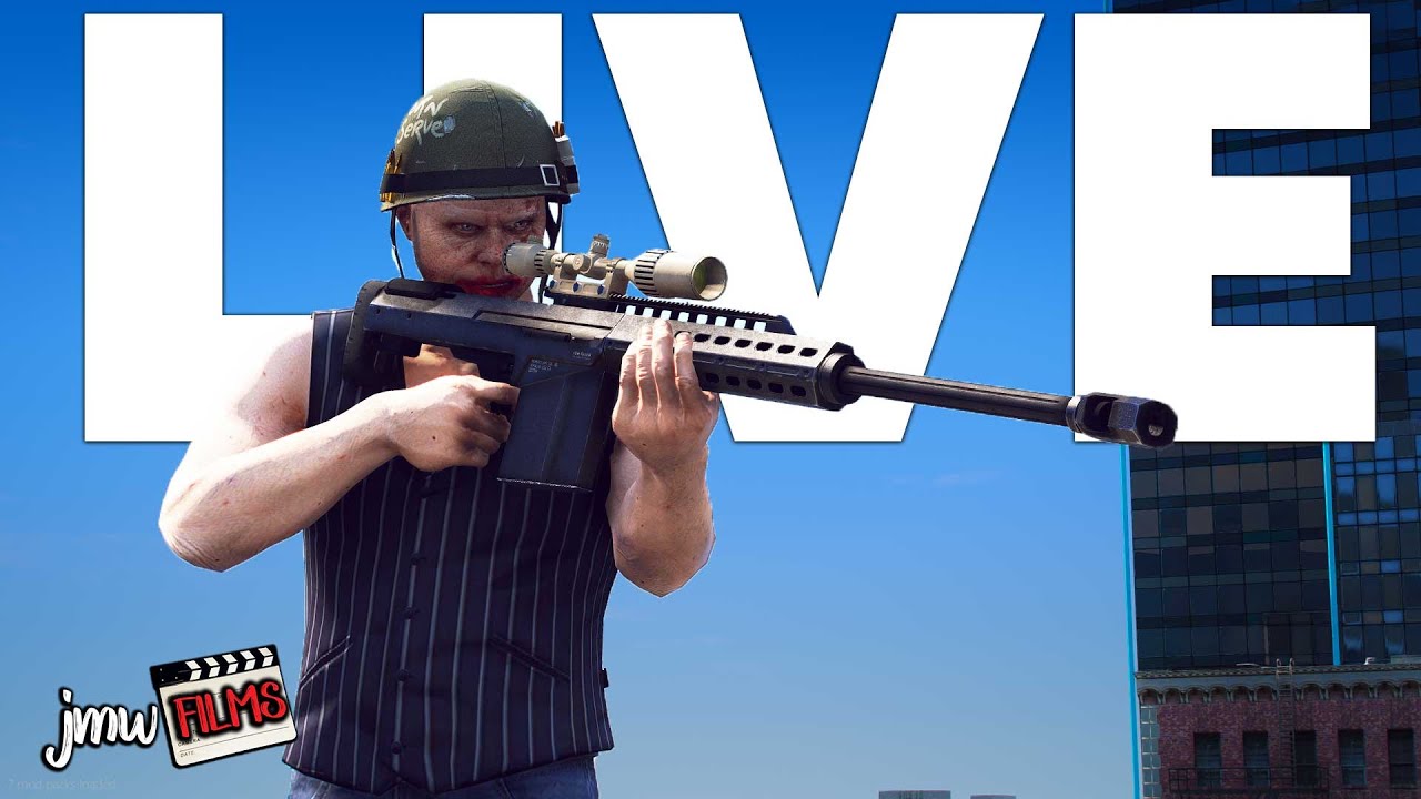 [PGN LIVE] SNIPER RAMPAGE | GTA 5 Roleplay - YouTube