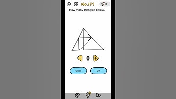 How many triangles below?