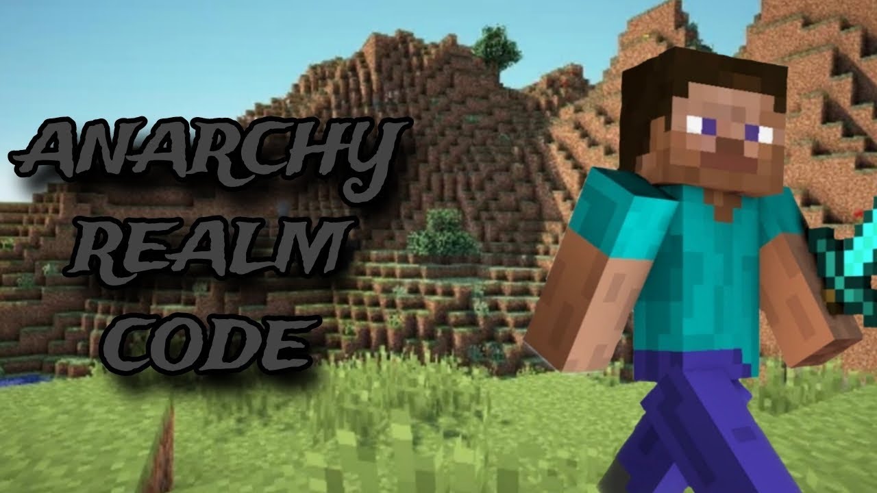 1.20+ || BEST ANARCHY REALM CODE FOR MINECRAFT BEDROCK EDITION! - YouTube
