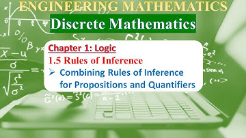 Ch 1.5.5: Logic | Combining Rules of Inference for Propositions and Quantified Statements