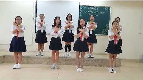 ĐI CẤY: đệm bằng Body Percussion và nhạc cụ gõ (Âm nhạc 7 Cánh diều): THCS Trưng Vương - Hà Nội