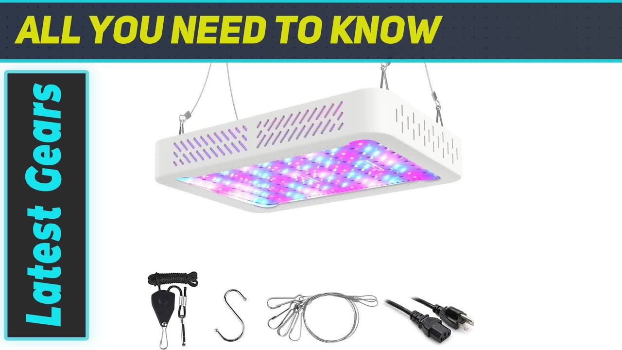 Beelux 1000W LED Grow Light: Best Full Spectrum Option for Indoor ...