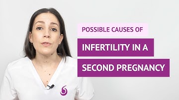 If we already had a child, what could be the cause of infertility in a second pregnancy?