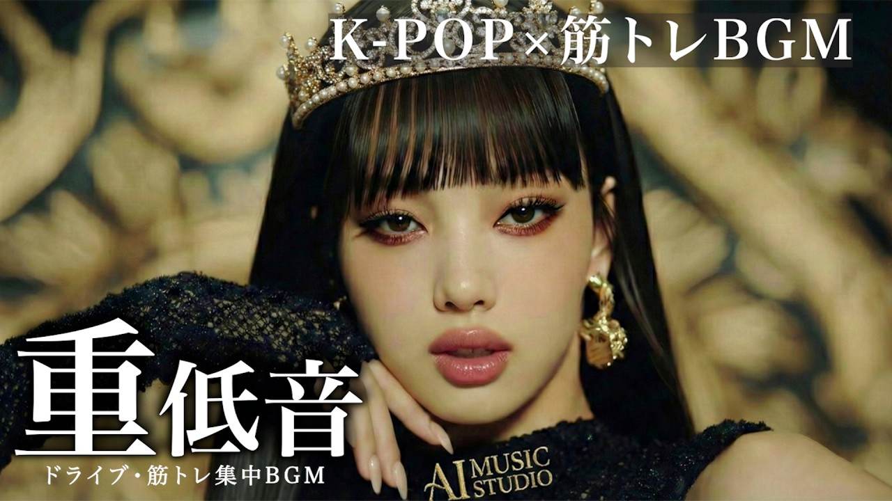 【K-POP】筋トレ捗る重低音⚡️洋楽playlist/HIPHOP/EDM/TRAP/ワークアウト/ランニング/ドライブ/アップテンポ/モチベーション爆上げ/フリーBGM