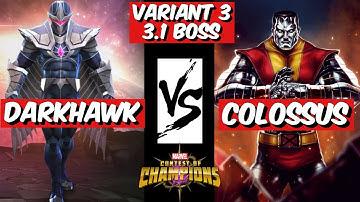 Variant 3.3.1 Colossus Boss 1 shot | Marvel Contest of Champions (MCOC)