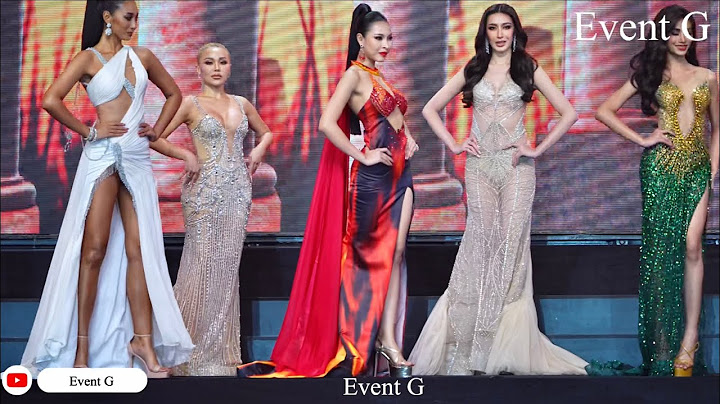 Miss grand lamphun lampang 2023 final evening gowns มิสแกรนด์ลำพูน ลำปาง