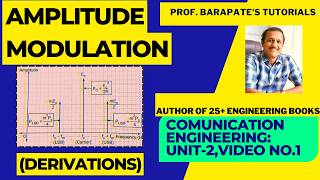 AMPLITUDE MODULATION (PCS) -Derivations