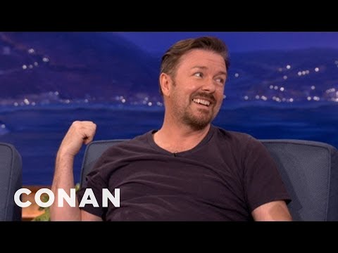 Ricky Gervais On His Scandinavian Comedy Tour | Conan On Tbs