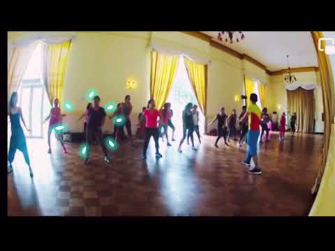 Dancing  Zumba with international ladies in Inya Lake  Hotel Yangon Myanmar 🕺🏻🥰