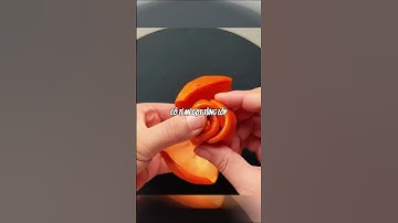 Cách Cô Gái Này Biến Vỏ Cam Thành Hoa Khiến Ai Cũng Ngỡ Ngàng😲