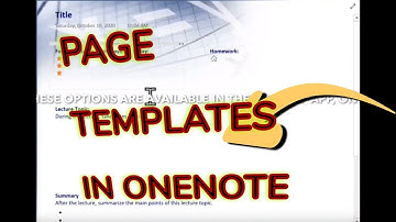 How I Save 100 Hours with OneNote Templates in OneNote 2016 and App