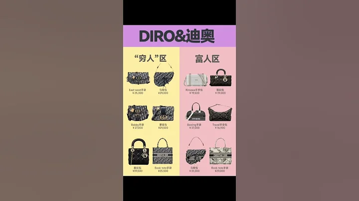 各大品牌中的＂贫富＂之分 #hermes #chanel #lv #dior #celine #gucci - 天天要闻