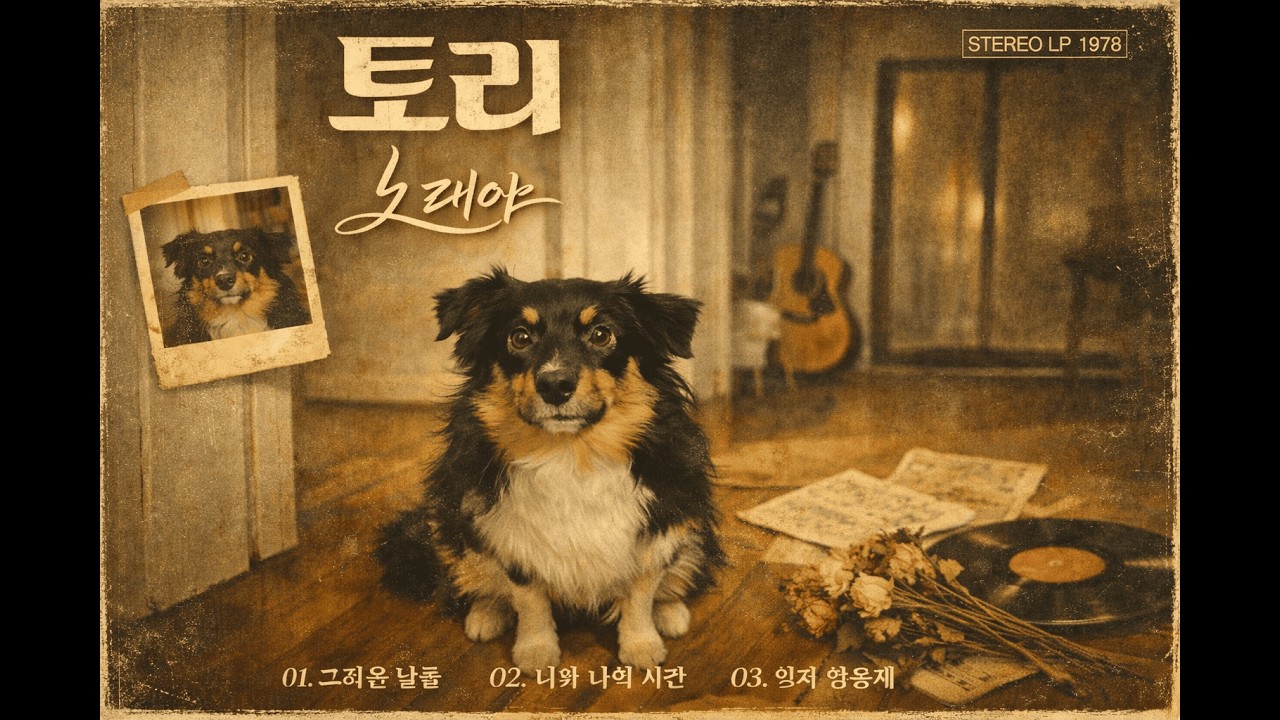 거실 한가운데서