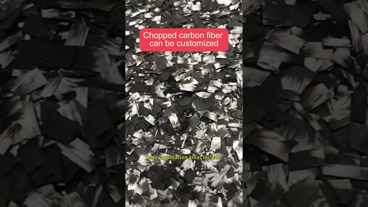 High Quality Chopped carbon fiber Short Cut Carbon Fiber