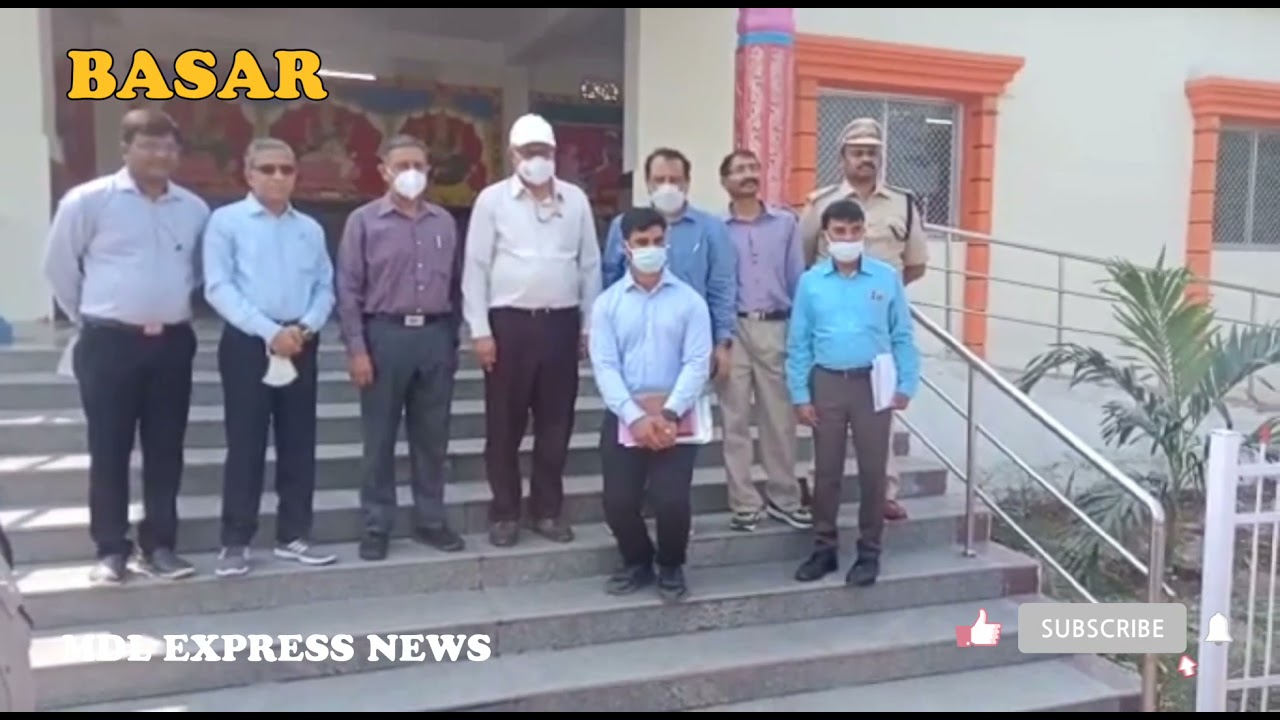 SOUTH CENTRAL RAILWAY GM VISIT & INSPECTION BASAR RAILWAY STATION 03.11.2021 MDL EXPRESS NEWS