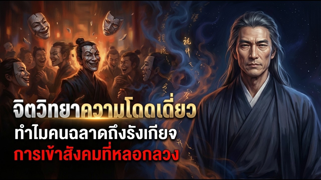 จิตวิทยาความโดดเดี่ยว ทำไมคนฉลาดถึงรังเกียจการเข้าสังคมที่หลอกลวง