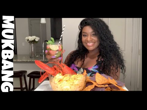 SEAFOOD BUFFALO DIP MUKBANG