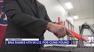 BNA sees a record-breaking year for the number of firearms at security checkpoints News