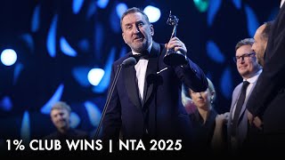 1% Club wins Quiz Show award at National TV Awards 2025!