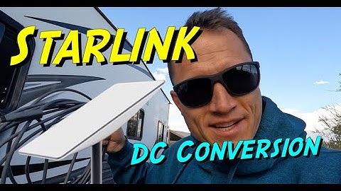 Starlink Quick Connect DC Conversion and Weatherproof RJ45