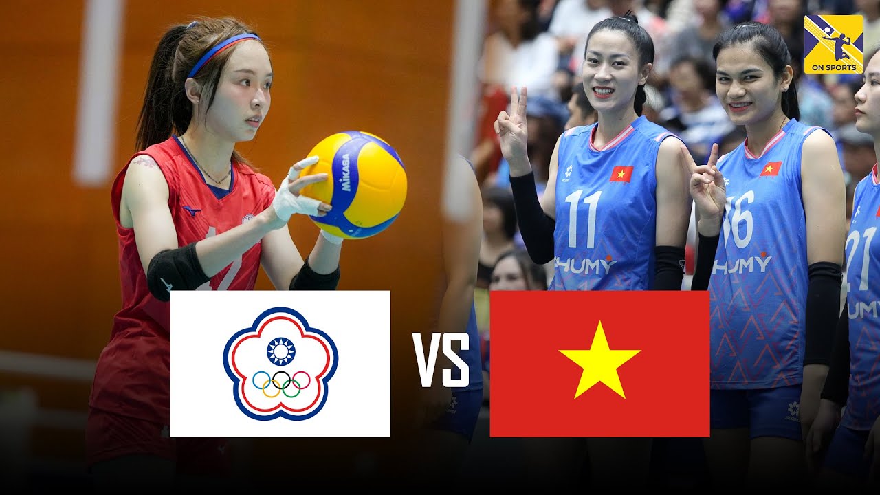 Full HD | ĐÀI BẮC TRUNG HOA vs VIỆT NAM | Vi Thị Như Quỳnh thăng hoa liên tục bắn phá